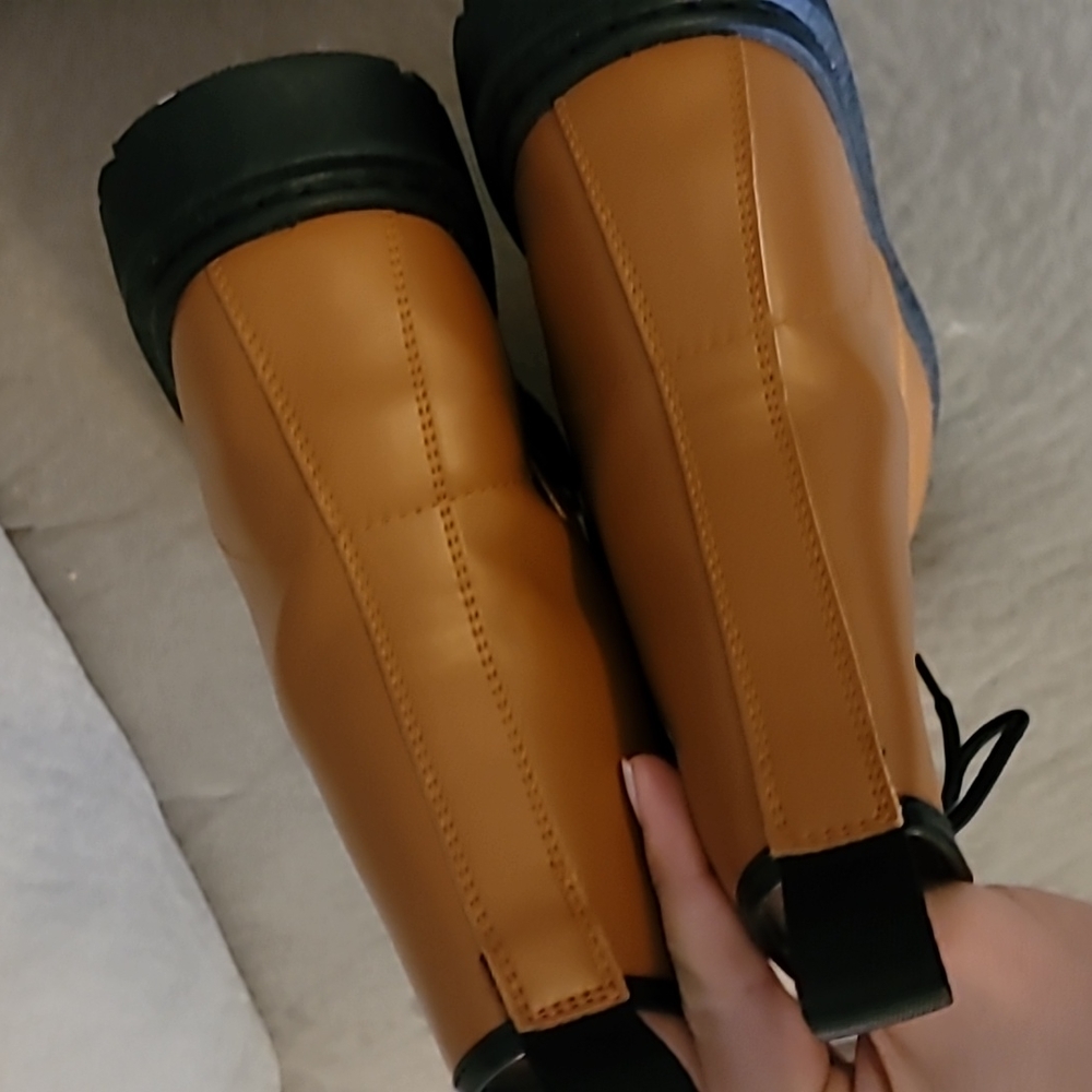 💚5/$20💚Dark Camel Combat Boots - Picture 4 of 6